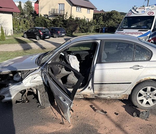 Poręby. Kolejna niebezpieczna sytuacja na drodze