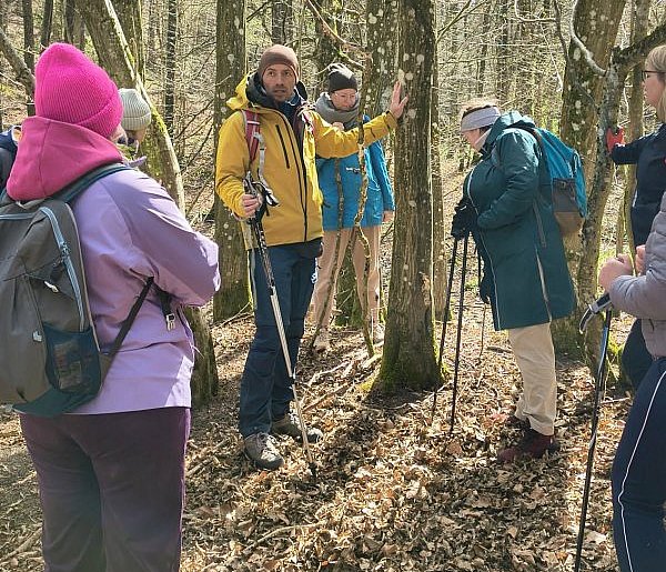 Odkrywali gminę Somonino podążając ścieżkami natury