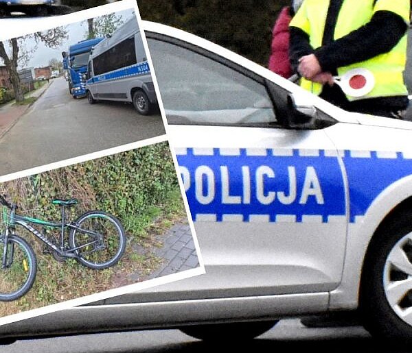 Kartuzy. Rowerzysta sprawcą wypadku. Mógł uniknąć kłopotów