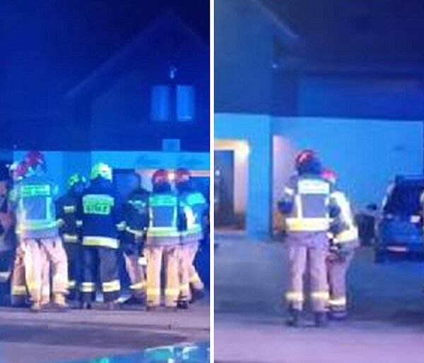 Brodnica Dolna. Ktoś rozlał kwas masłowy na terenie posesji