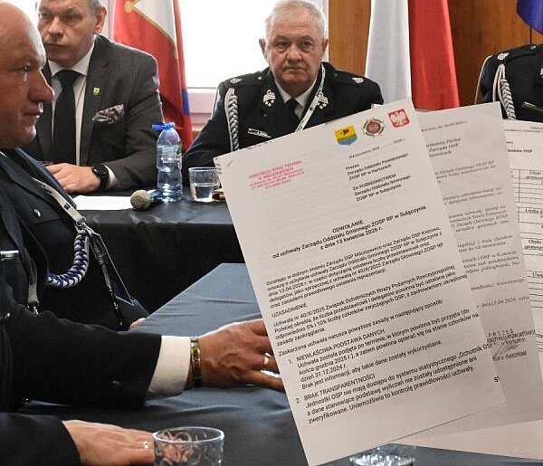 Dlaczego doszło do buntu strażaków w gm. Sulęczyno? Druhowie tłumaczą...