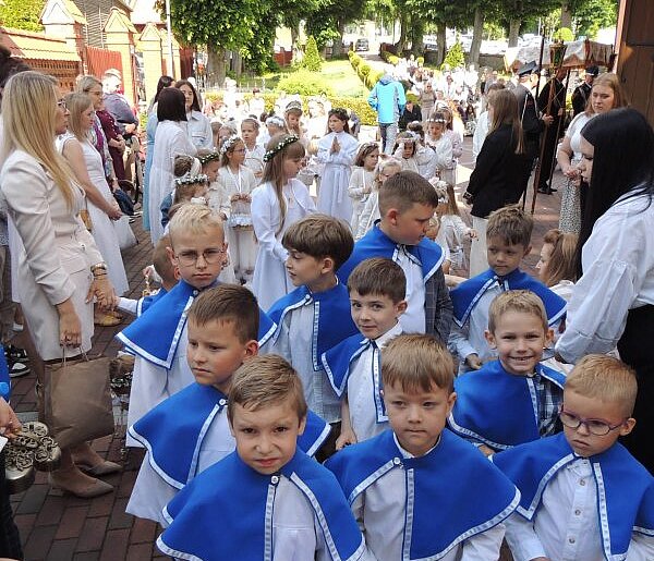 Mieszkańcy Goręczyna zgromadzili się na procesji Bożego Ciała