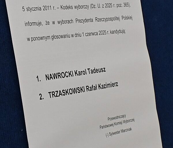 Zamienili wyniki Nawrockiego i Trzaskowskiego. Grozi im kara więzienia