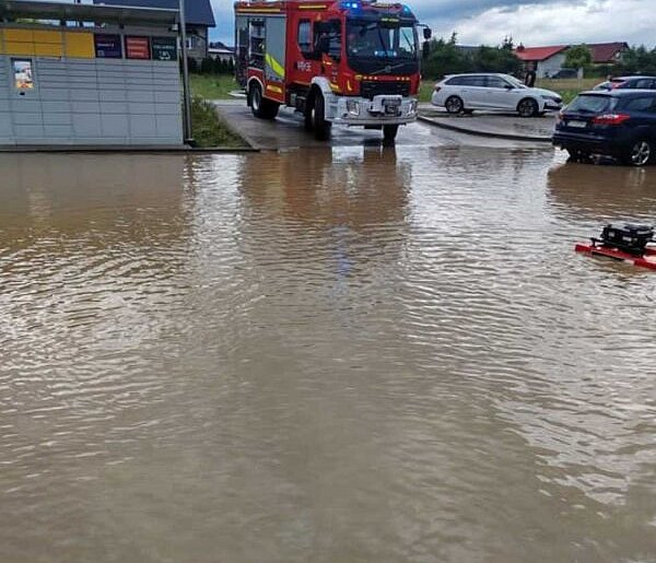 Burze dały się we znaki. Sporo interwencji straży w pow. kartuskim
