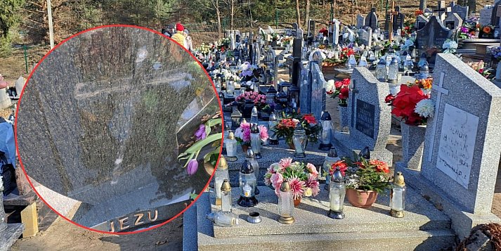 Szokujące sceny w Niestępowie. Z cmentarza zniknęło ponad 200 krzyży!