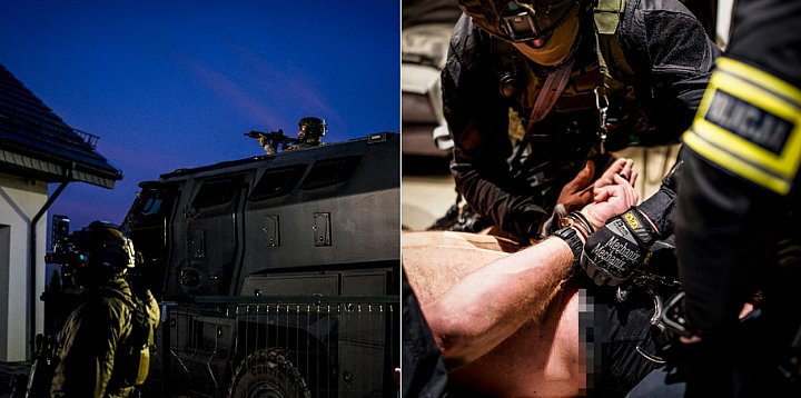 Zatrzymani pseudokibice: mieli siekiery i maczety-73807