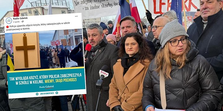 Afera o krzyż w Kielnie. Poszło o plastikowy rekwizyt-76120