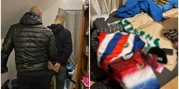 Kolejnych pięciu pseudokibiców zatrzymanych