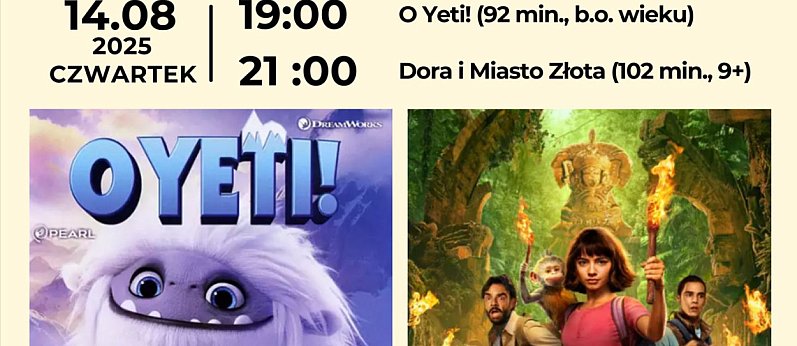 Kino letnie w Stężycy