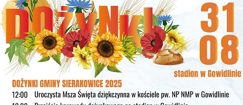 Dożynki gminne w Gowidlinie
