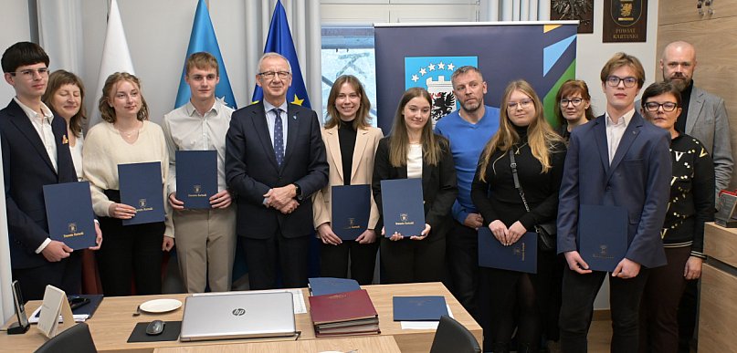 Najzdolniejsi studenci z pow. kartuskiego otrzymali Stypendia Starosty