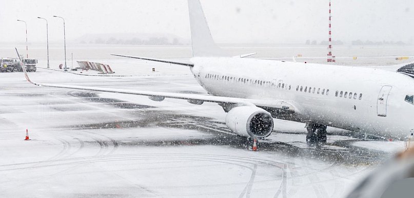 Z powodu pogody część połączeń na lotnisku w Gdańsku opóźniona