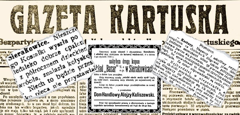 Dziecko spłonęło w kołysce! O czym 100 lat temu pisała Gazeta Kartuska?