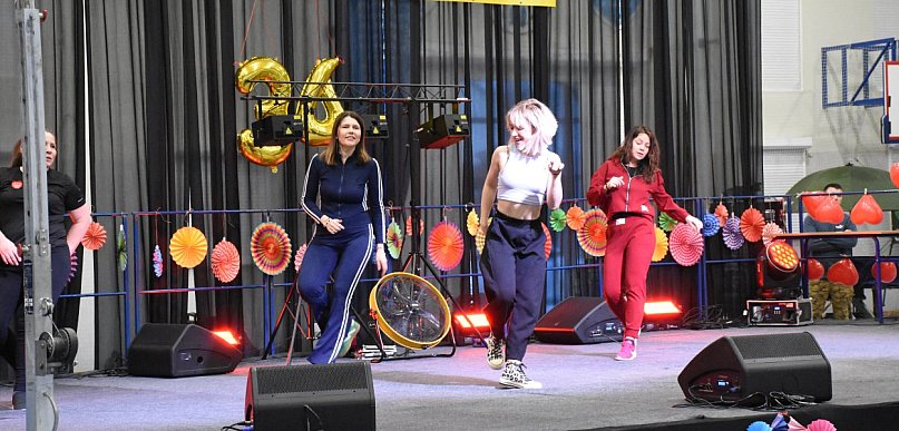 Tanecznie, muzycznie i sportowo podczas finału WOŚP w Żukowie