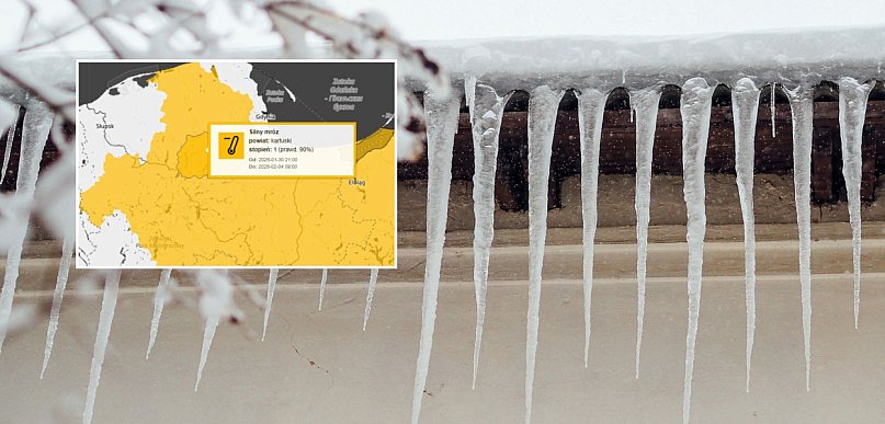 Znów idą silne mrozy! Temperatura na Kaszubach spadnie do -25 stopni