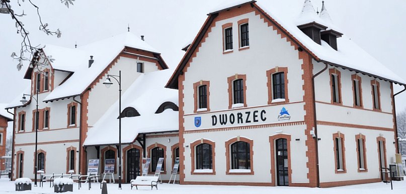 Kartuzy. Dworzec otwarty dłużej - to reakcja na siarczyste mrozy