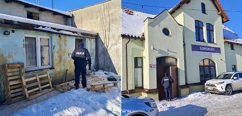 Żukowo, Somonino. Zareagowali w porę. Bezdomni znaleźli ciepłe schronienie