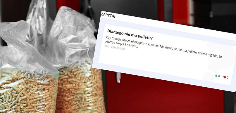 Brakuje pelletu. Właściciele tego systemu ogrzewania mają spory problem