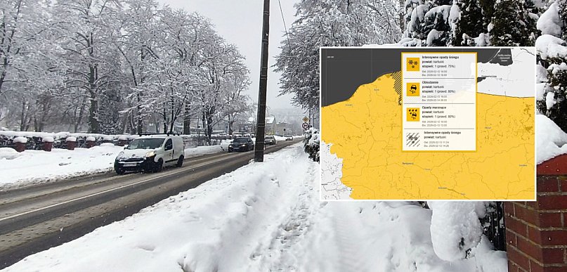 Pada śnieg, a będzie jeszcze gorzej. Chodniki i ulice pokryją się lodem