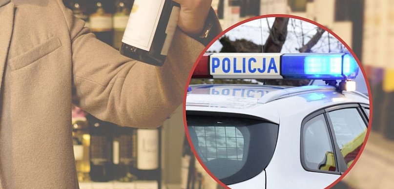 Somonino. Złodziej próbował się wymknąć, ale na zakupach był też policjant