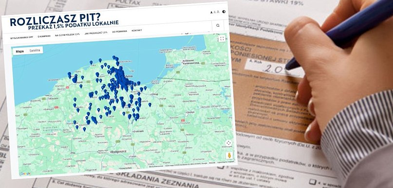Region. Pomagaj lokalnie! Sprawdź komu możesz przekazać 1,5 proc. podatku