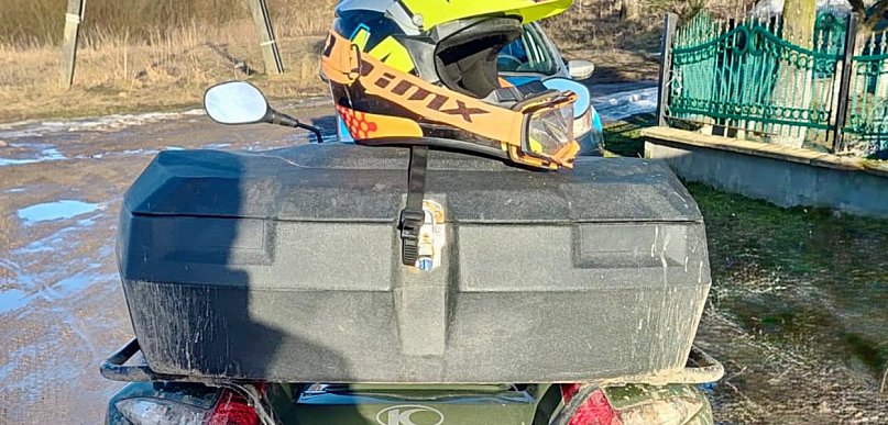 Sierakowice. 12-latek na quadzie uciekał przed policją!