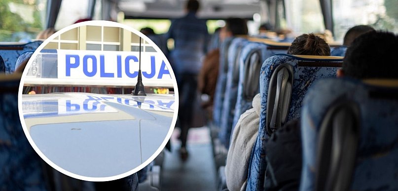 Żukowo. Przepełnionymi autokarami na rekolekcje? Interweniowała policja