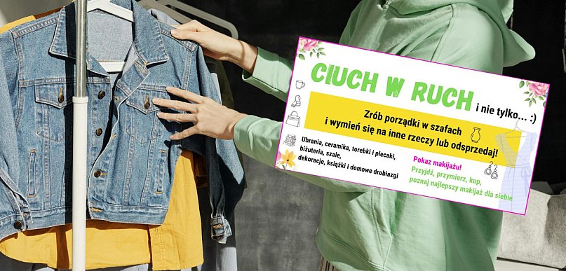 Sąsiedzka szafa w Sulęczynie. Ubrania dostaną drugie życie