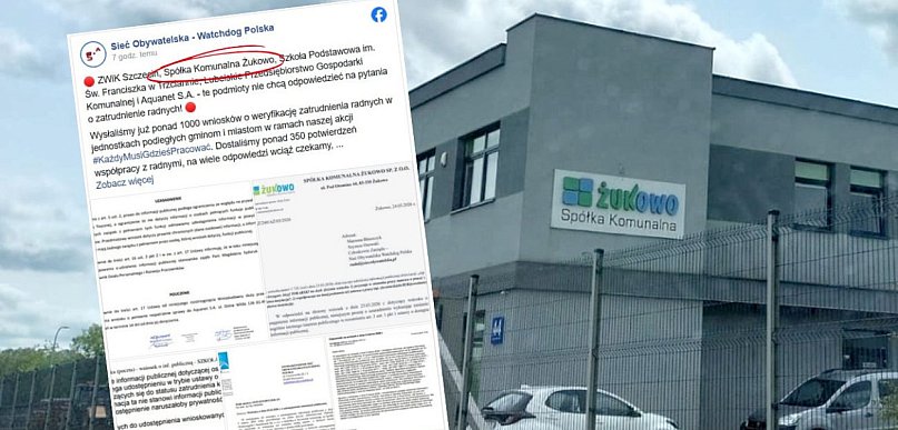 Nie wszystkie gminne spółki chcą informować, że zatrudniają radnych