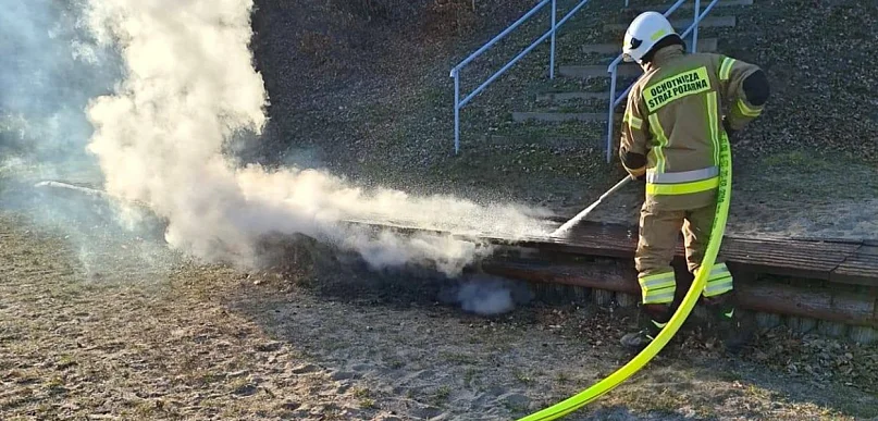 Połęczyno. Policja bada podejrzane pożary z ostatnich dni