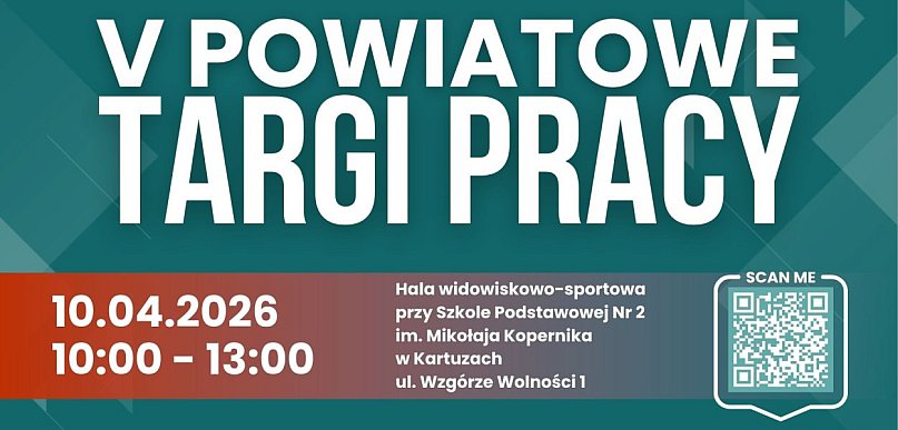 PUP w Kartuzach zaprasza na  V Powiatowe targi pracy