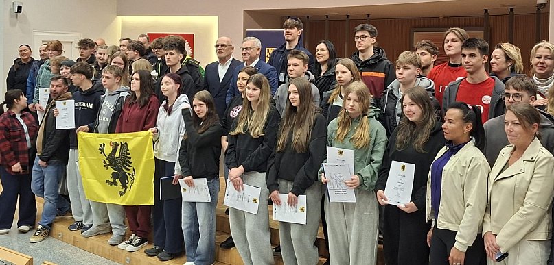 Młode talenty ruszyły w rejs Pogorią. Są też uczniowie z pow. kartuskiego