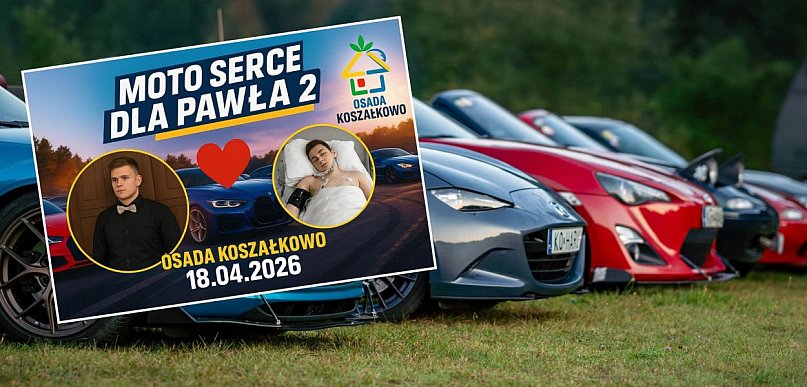 Wieżyca. Motoryzacyjna ekipa łączy siły. Moto Serce znów zabije dla Pawła