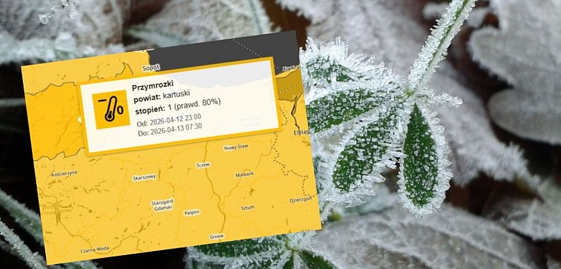 Kolejna noc ze sporymi przymrozkami. IMGW publikuje ostrzeżenia