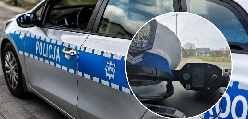Kiełpino. 28-latek mocno przesadził z prędkością. Konsekwencje są poważne