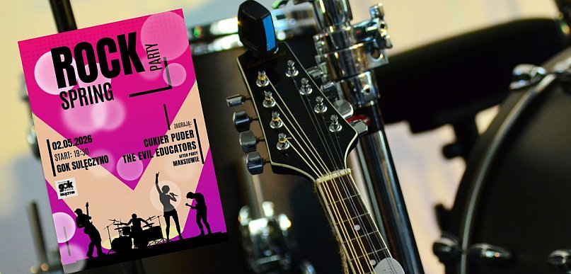 Rockowe otwarcie majówki w Sulęczynie. "Rock Spring Party" już 2 maja