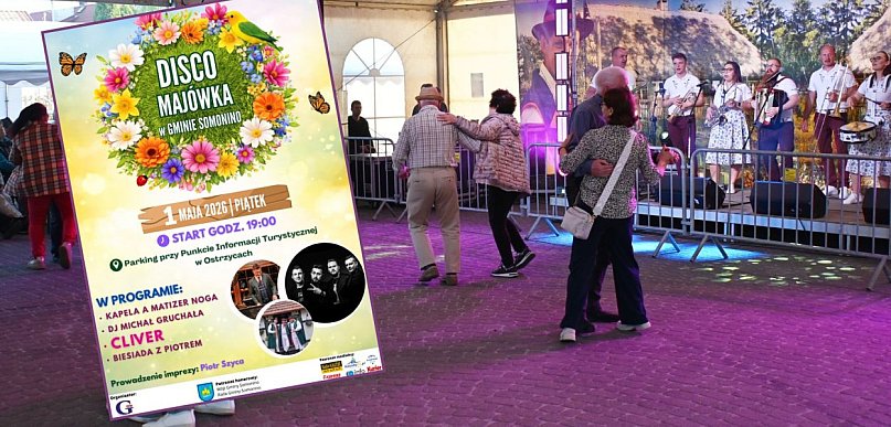 Disco Majówka w Ostrzycach. Gwiazdą zespół Cliver
