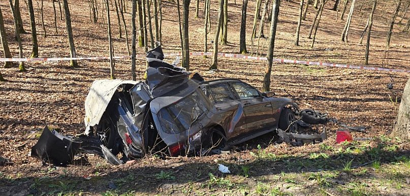 Koszmarny wypadek między Nową Karczmą a Grabówkiem