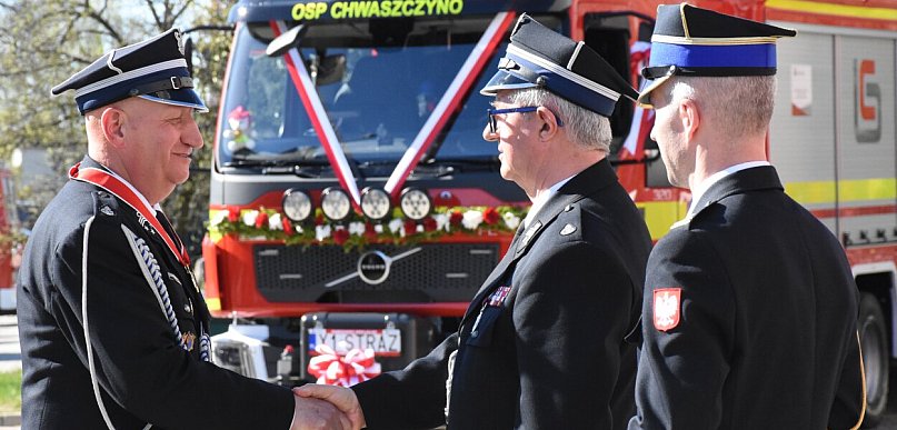 Strażacy z OSP Chwaszczyno świętują. Nowy wóz i ważne wyróżnienia