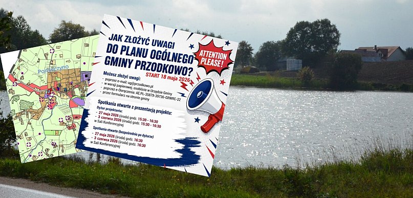 Plan ogólny gm. Przodkowo budzi emocje. Jest termin konsultacji społecznych