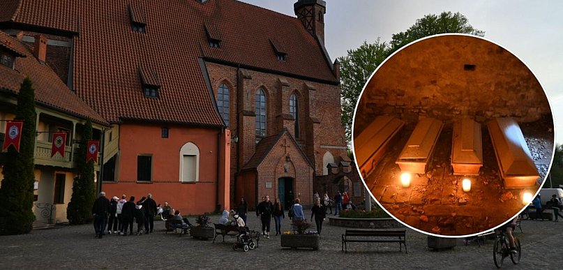 Żukowo. Noc Muzeów pełna tajemnic. Krypty, legendy i pokaz ognia
