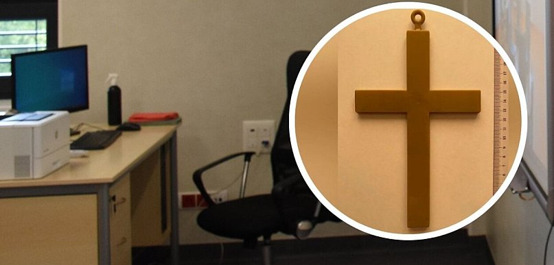 Kielno. Finał ws. awantury o krzyż. Korzystne rozstrzygnięcie dla nauczycielki