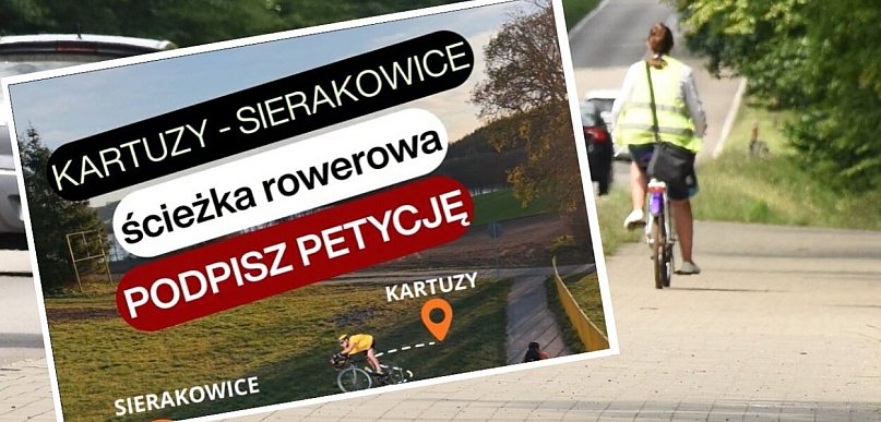 Brakuje 8 km. Zbierają podpisy ws. budowy ważnej trasy rowerowej