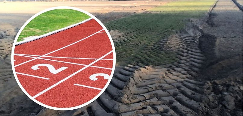 Brodnica Górna. Trwa budowa kompleksu sportowego
