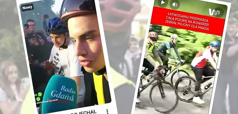 Łatwogang dojechał do Gdańska. Zebrał oszałamiającą kwotę