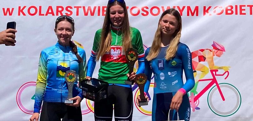 Kolarstwo. Antonina Cieślikiewicz Mistrzynią Polski LZS