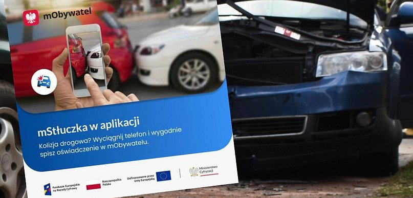 Po stłuczce nie trzeba wzywać policji. Jest specjalna aplikacja
