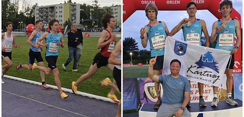 Drużynowy złoty medal biegaczy Cartusii na dystansie 5000 m