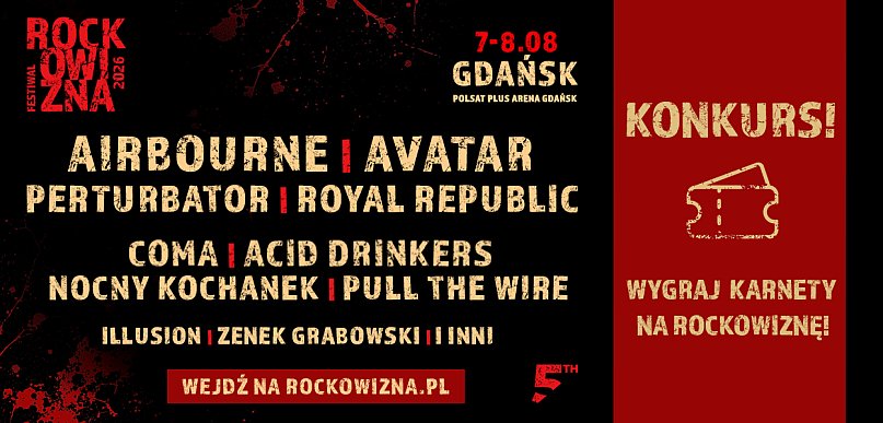 ROCKOWIZNA Festiwal - wygraj bilet na niesamowity festiwal rockowy