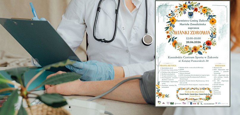 Żukowo. "Wianki zdrowia" - darmowe badania, porady i konsultacje